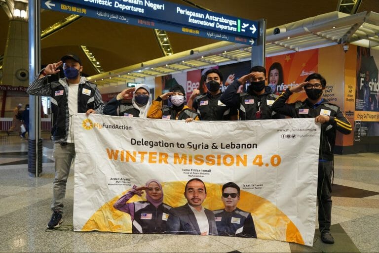 MyFundAction, Malaysia For Syria Hantar Bantuan Musim Sejuk ke Syria Bernilai RM3 Juta